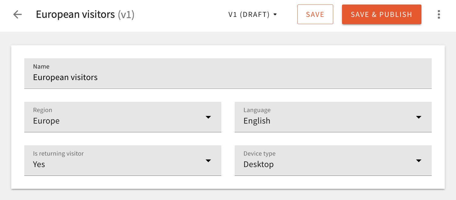 Webiny A/B Testing & Personalization